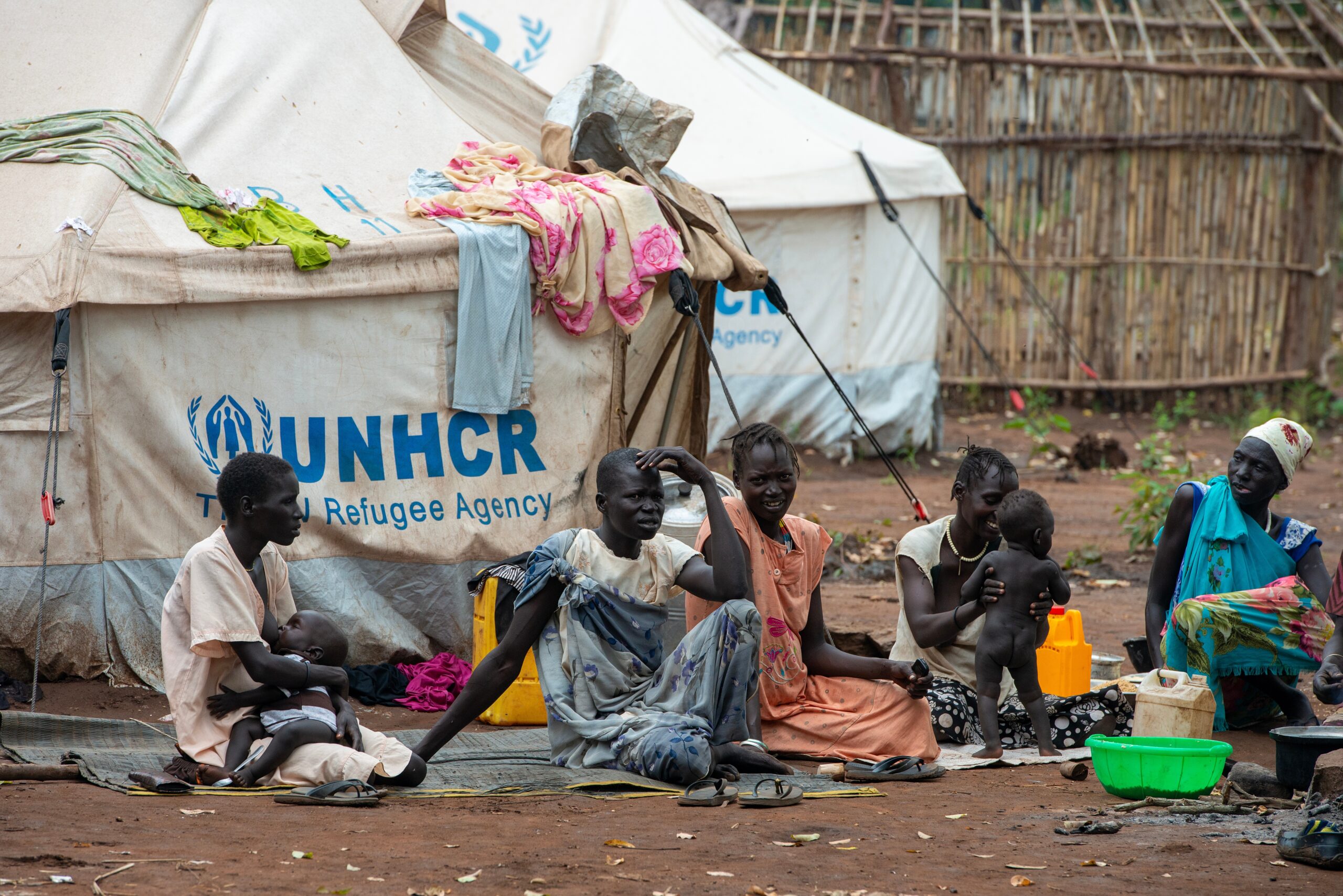 Refugees,Fled,To,Kule,Refugee,Camp,In,Ethiopia,Due,To